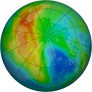 Arctic Ozone 1990-12-12